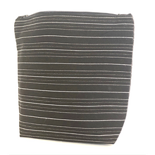 Load image into Gallery viewer, Black &amp; White Stripes Bag - The Crafty Artisans